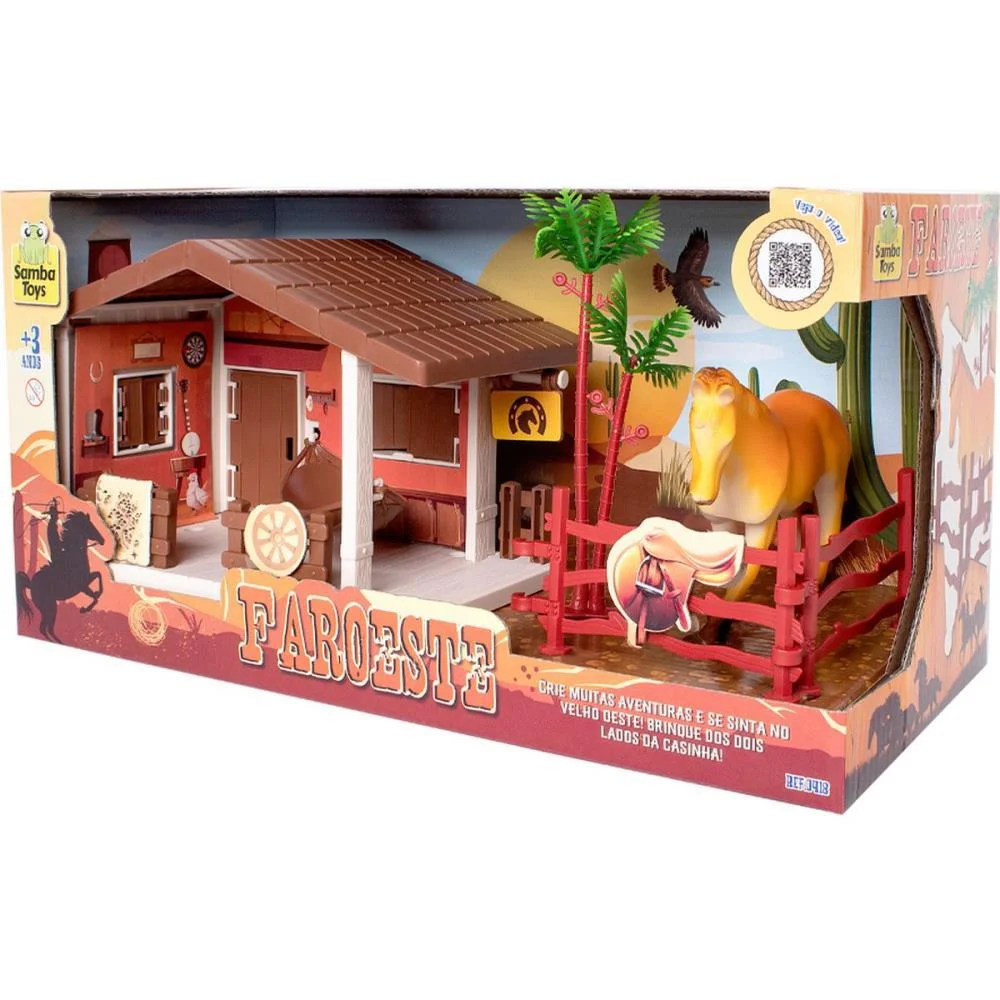 Cenario Tematico (Playset) Faroeste Samba Toys (Unidade) - imagem 6