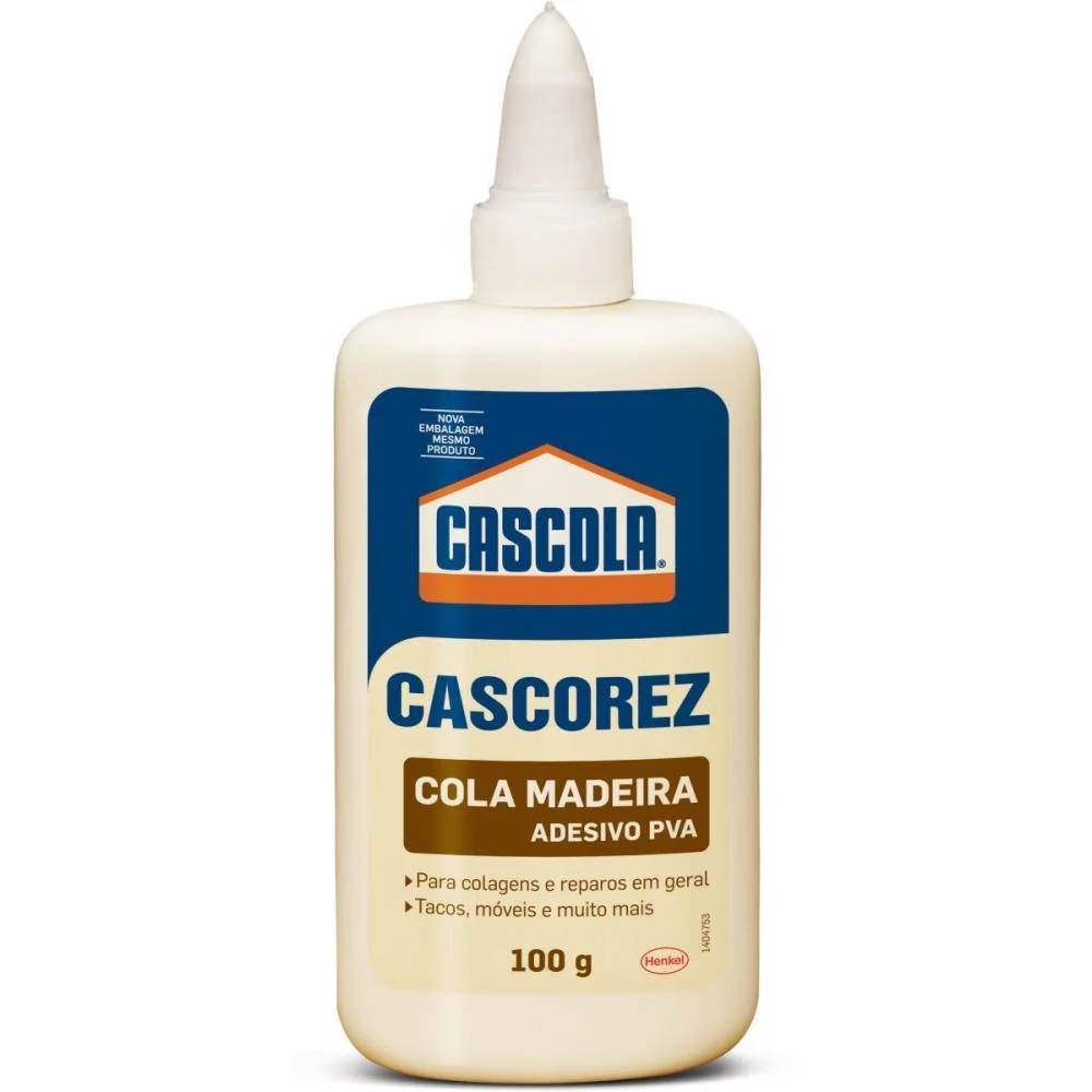 Cola Para Madeira Cascorez Cola Madeira 100G Henkel (Cx.c/12) - imagem 2