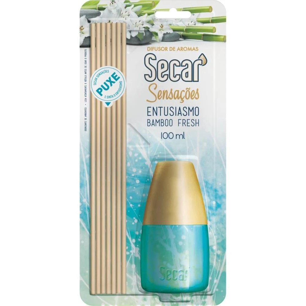Difusor De Aroma Secar Bamboo Fresh 100Ml Soin (Unidade) - imagem 4