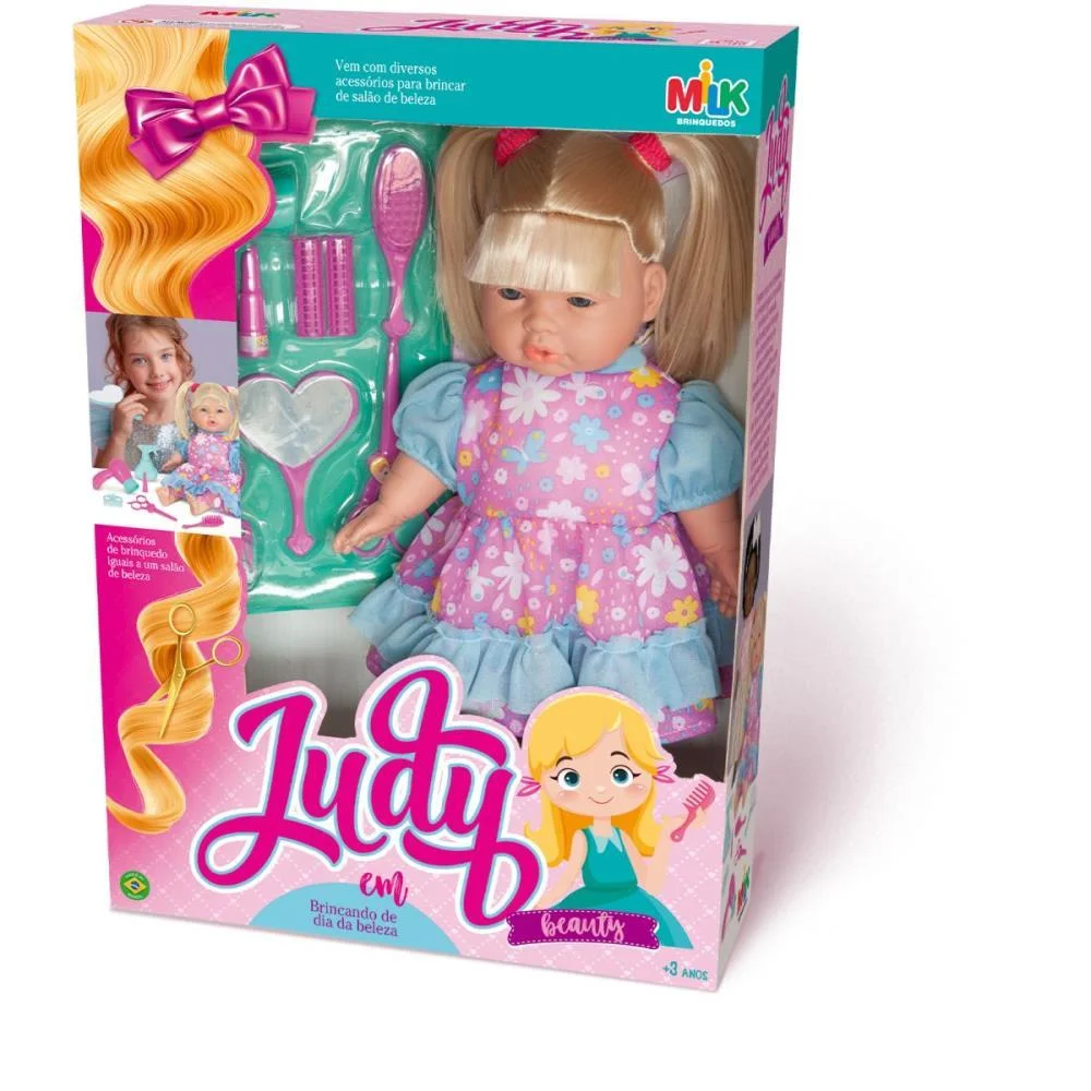 Boneca Judy Beauty 34Cm C/Acessorios Milk (Unidade) - imagem 2