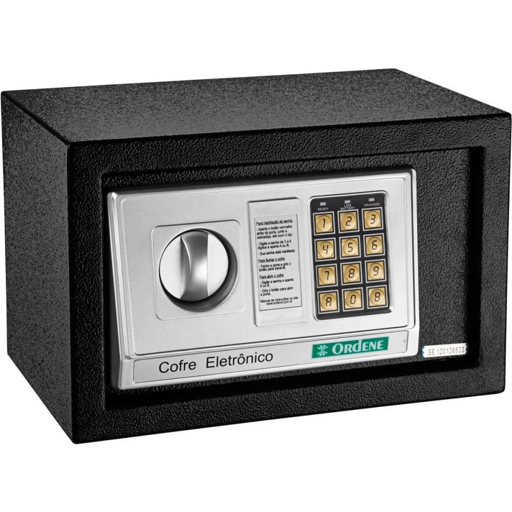 Cofre Economico Digital 31X20X20Cm Ordene (Unidade) - imagem 2