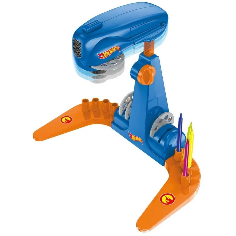 Brinquedo Para Colorir Mesa Projetora Hot Wheels Multikids (Unidade) - imagem 6