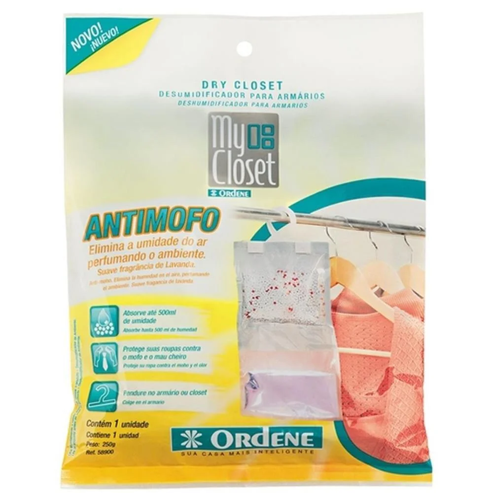 Desumidificador Antimofo Para Armario 250G Ordene (Unidade) - imagem 2