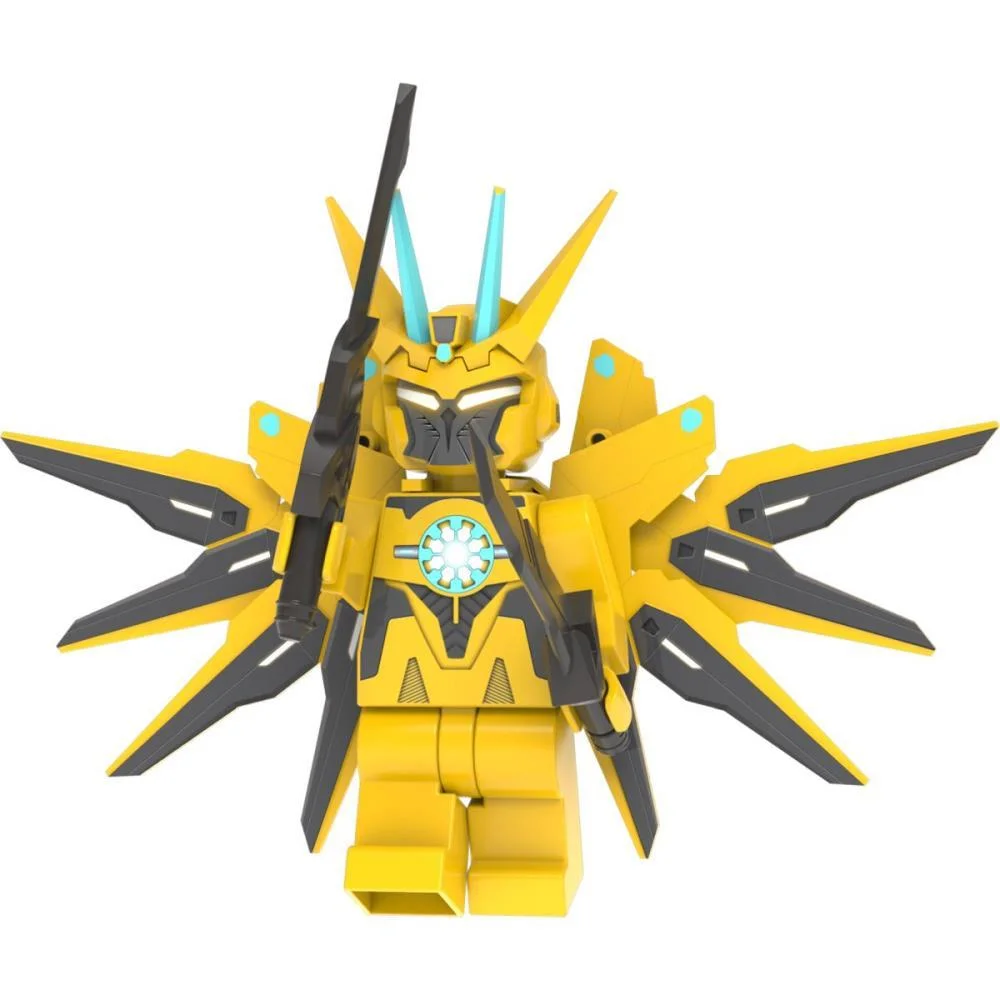 Brinquedo Para Montar Boneco Mega Rebots C/2Unid. Ggb Plast (Unidade) - imagem 4