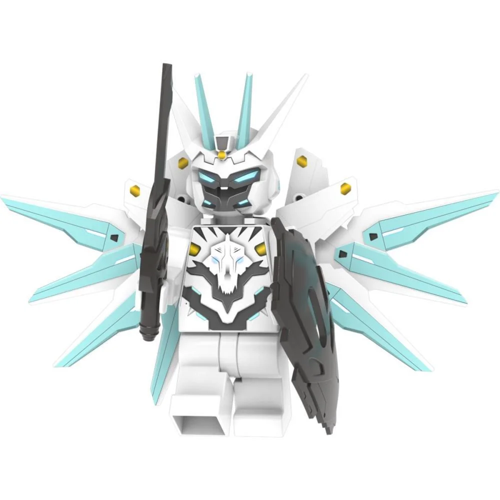 Brinquedo Para Montar Boneco Mega Rebots C/2Unid. Ggb Plast (Unidade) - imagem 6