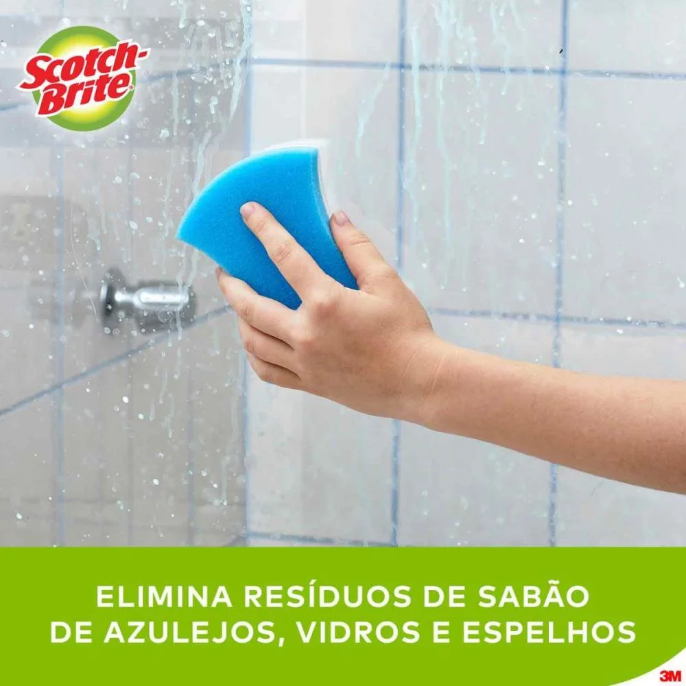 Esponja Para Limpeza Scotch Brite Esponja Magica 3M (Unidade) - imagem 6