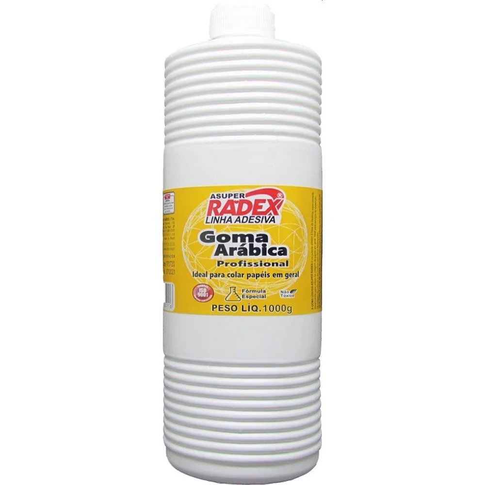 Cola De Alta Resistencia Goma Arabica 1Kg Radex (Unidade) - imagem 3
