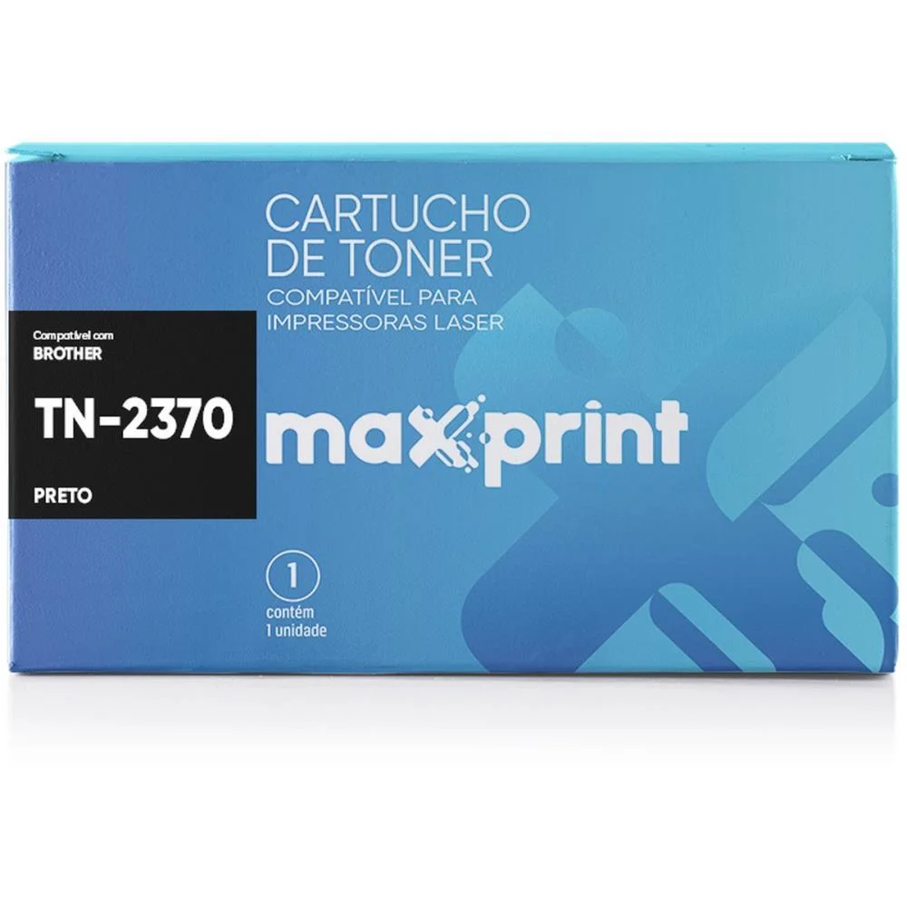 Cartucho De Toner Comp.brother Tn-2370 Preto Maxprint (Unidade) - imagem 3