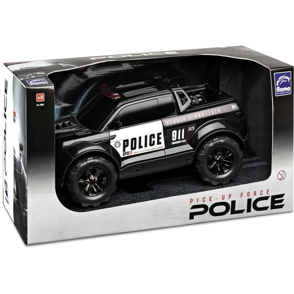 Carrinho Pick Up Force Police Roma (Unidade) - imagem 4