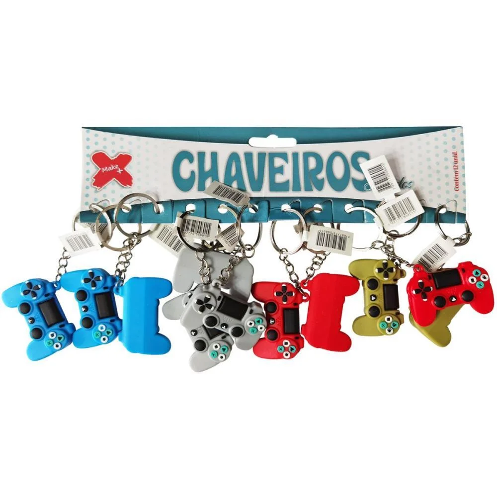 Chaveiro Game 4,5Cm Make+ (Bl.c/12) - imagem 2