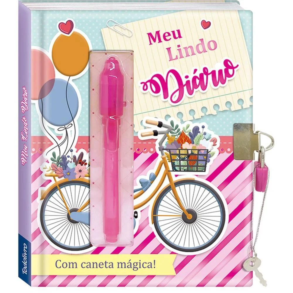 Diario Meu Lindo Diario C/Cadeado Gd Todolivro (Unidade) - imagem 3