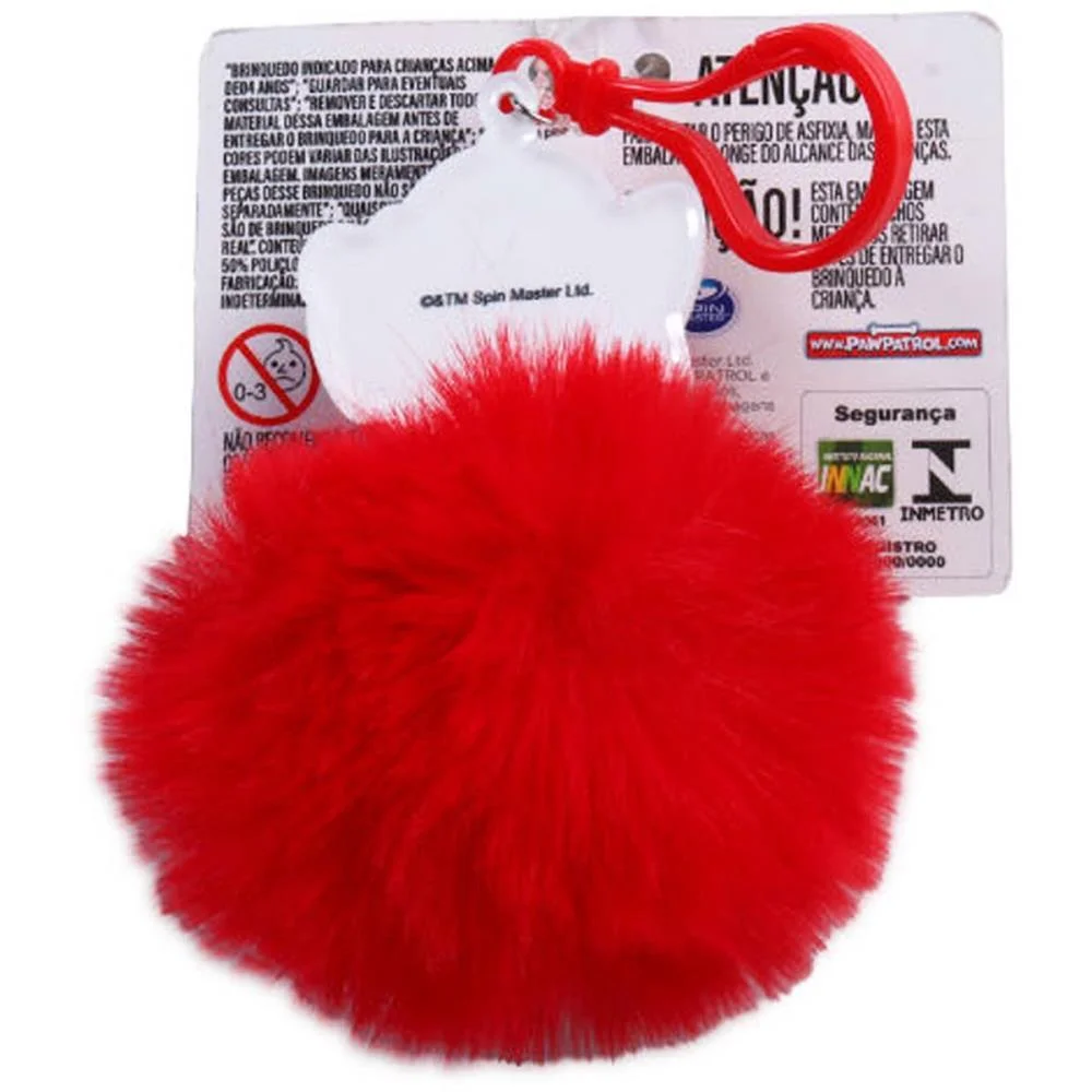 Chaveiro Patrulha Canina Pompom (S) Toyng (Dp.c/24) - imagem 5