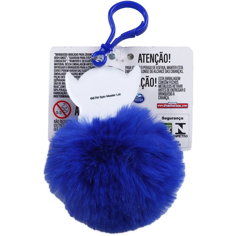 Chaveiro Patrulha Canina Pompom (S) Toyng (Dp.c/24) - imagem 7