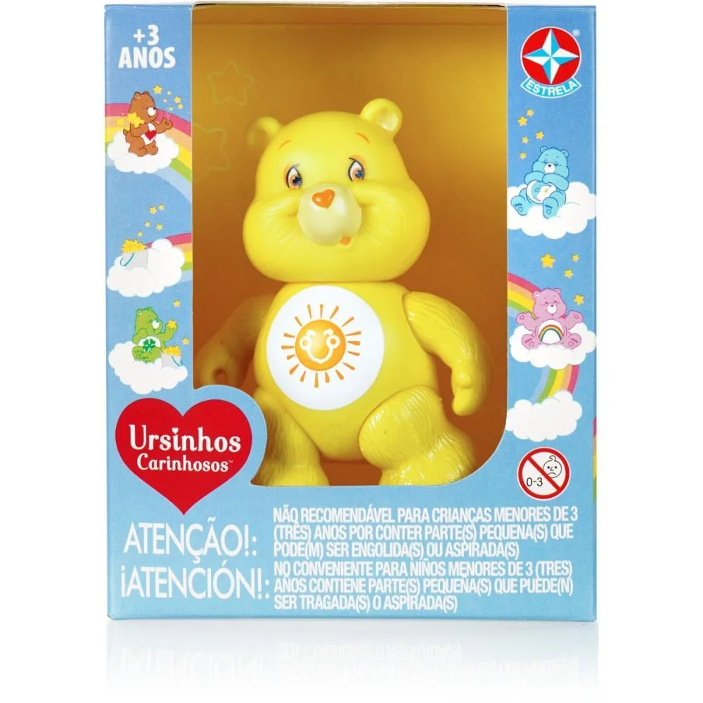 Boneco E Personagem Ursinho Carinhoso Sol Amarelo Estrela (Unidade) - imagem 6