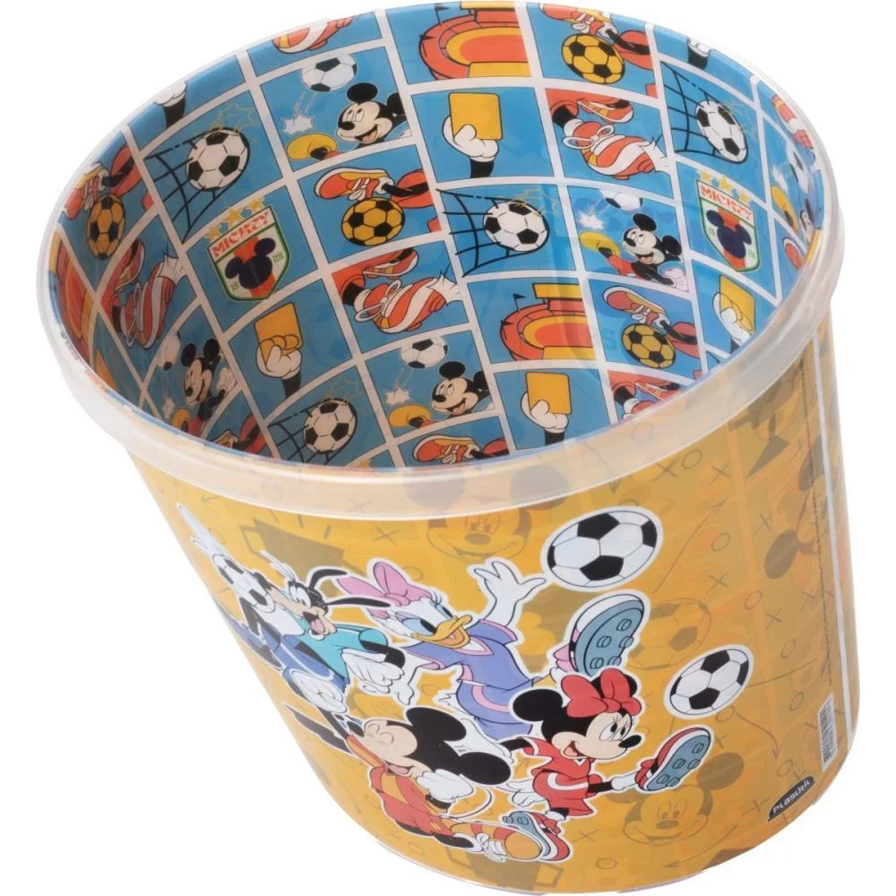 Balde Para Pipoca Disney Futebol 2,1L Plasutil (Unidade) - imagem 4