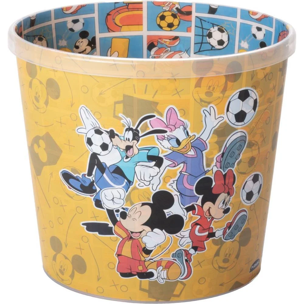 Balde Para Pipoca Disney Futebol 2,1L Plasutil (Unidade) - imagem 6