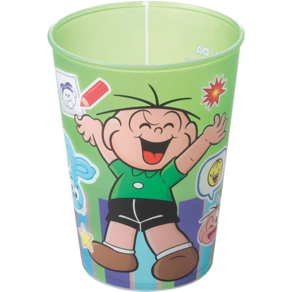 Copo Decorado Turma Da Monica 320Ml (S) Plasutil (Unidade) - imagem 5
