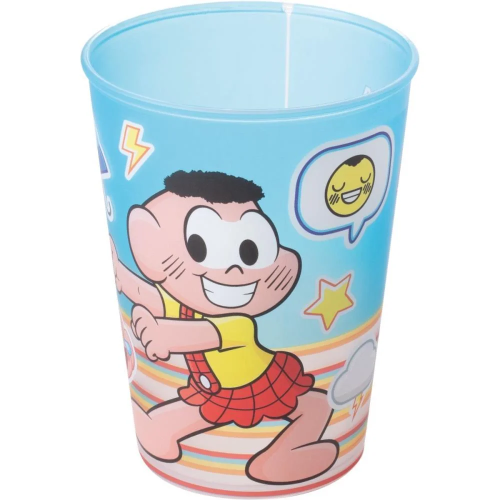 Copo Decorado Turma Da Monica 320Ml (S) Plasutil (Unidade) - imagem 6