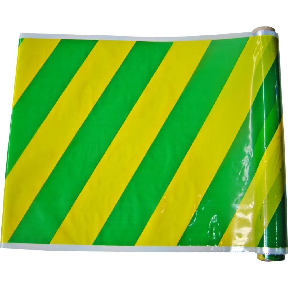 Copa Do Mundo Listras Verde/Amarelo 38Cmx25M Goldplas (Rolo) - imagem 2