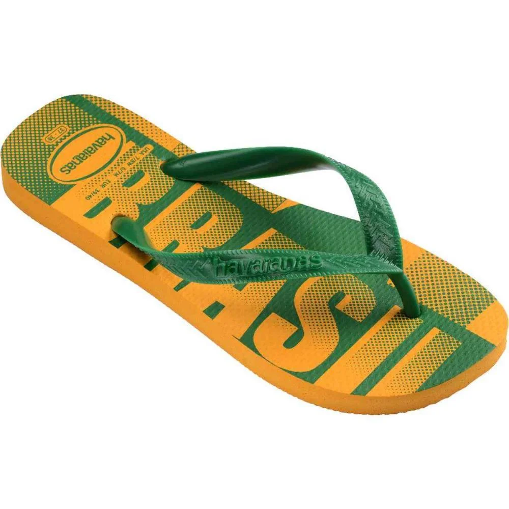 Copa Do Mundo Chinelo Top Vai Brasil 35/6 Havaianas (Par) - imagem 3