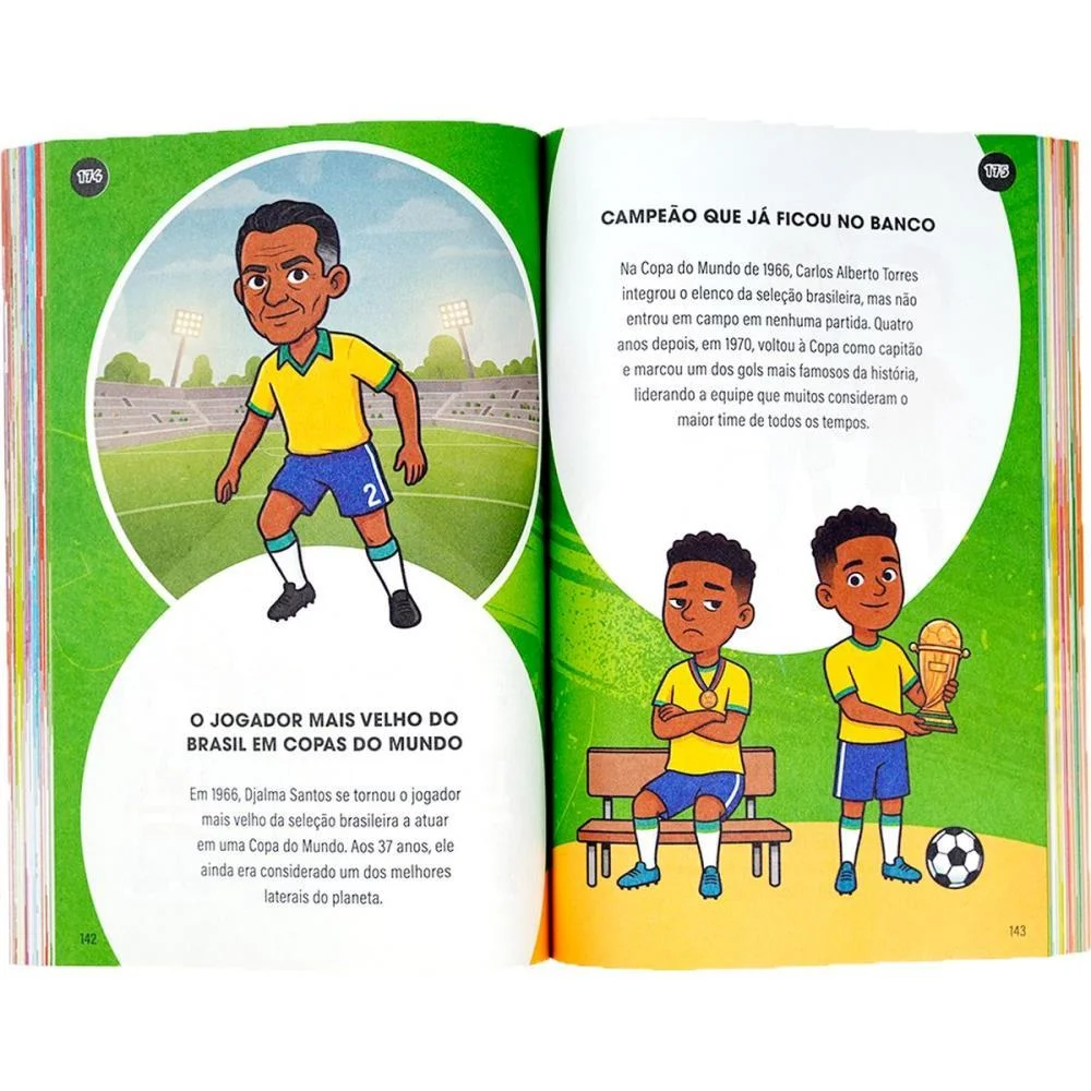 Copa Do Mundo Livro 365 Curiosidades Futebol Magic Kids (Unidade) - imagem 4