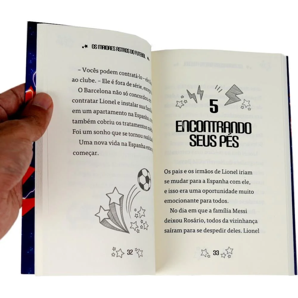 Copa Do Mundo Livro Astros Lionel Messi Magic Kids (Unidade) - imagem 3