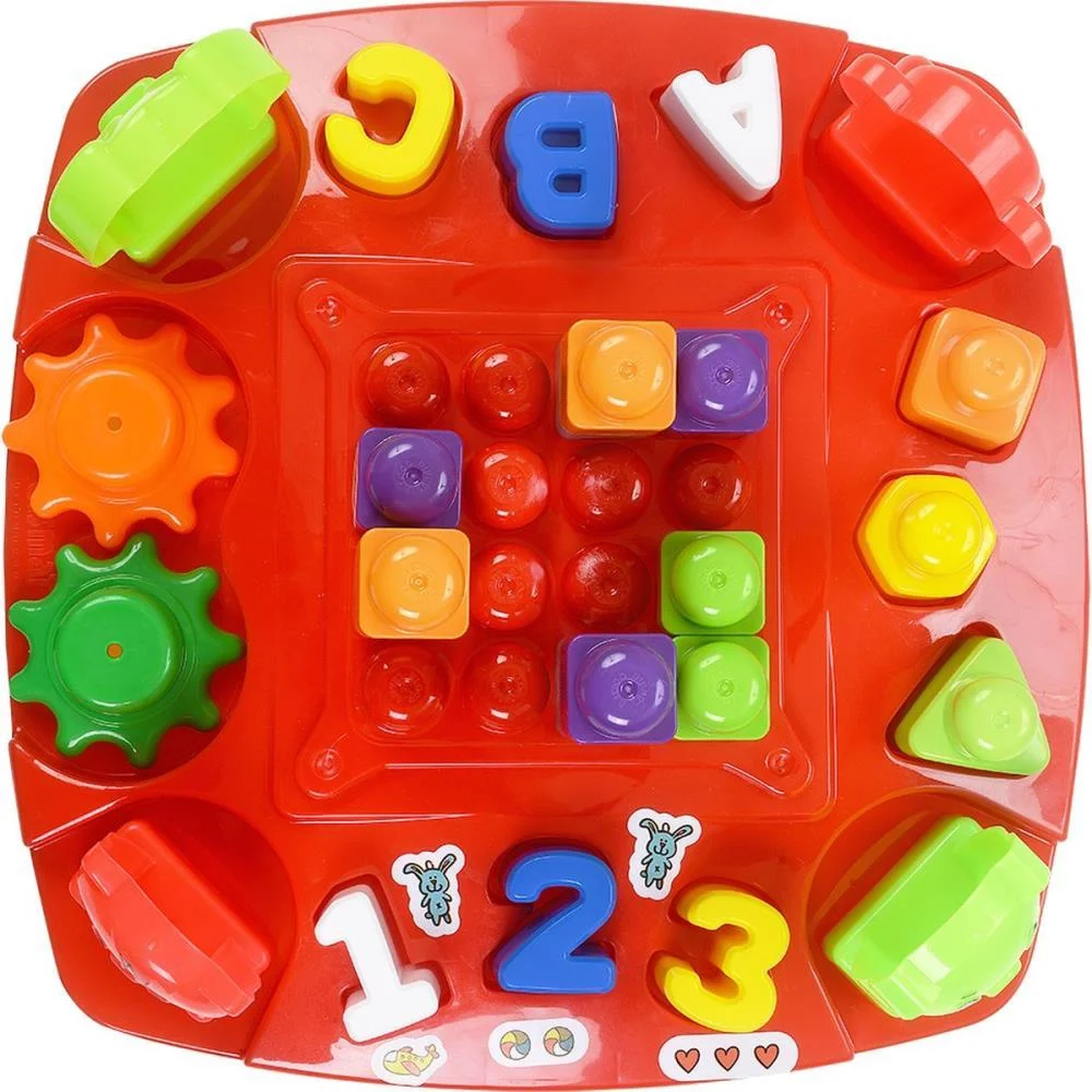 Brinquedo Para Montar Mesa Atividades Blocolandia 24 Dismat (Unidade) - imagem 5