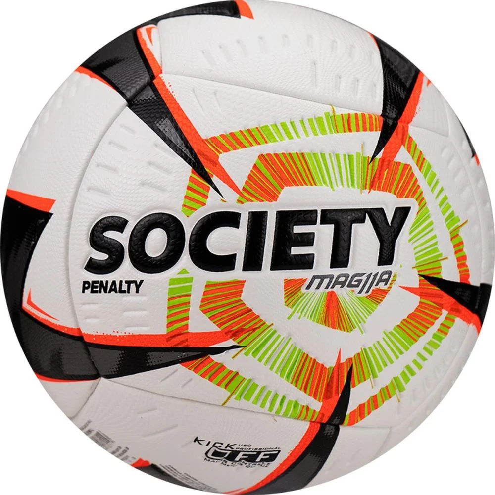 Bola De Futebol Society Mag11A R2 Xxvi Bc-Vd-Lj Penalty (Unidade) - imagem 4