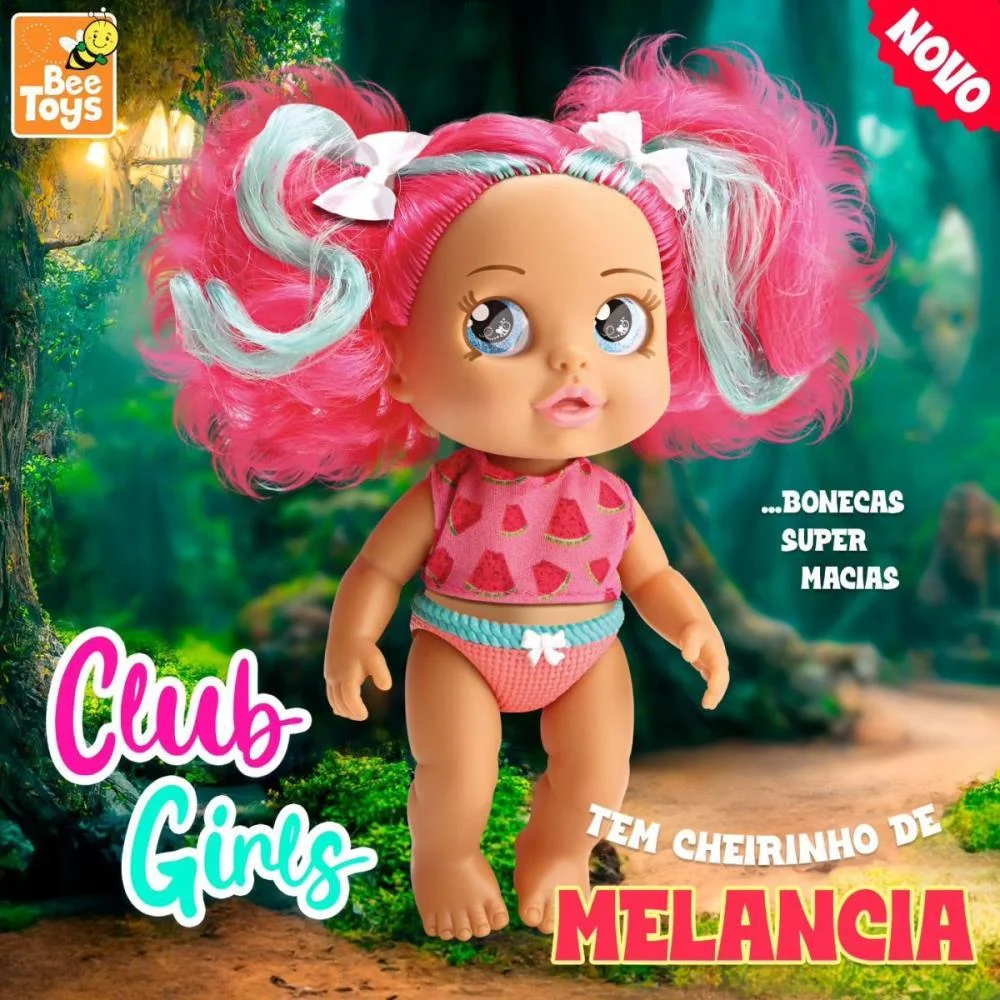 Boneca Club Girls Sabores 19Cm (S) Bee Toys (Unidade) - imagem 4