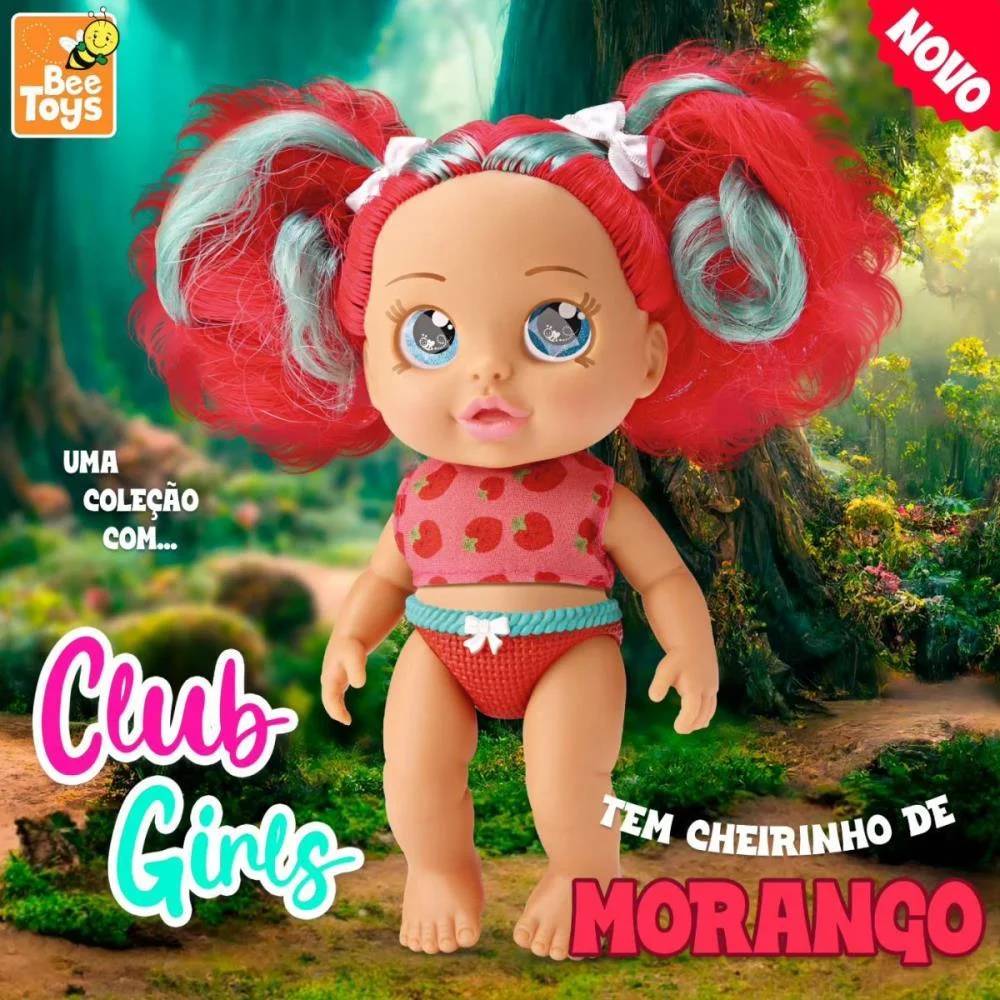 Boneca Club Girls Sabores 19Cm (S) Bee Toys (Unidade) - imagem 6