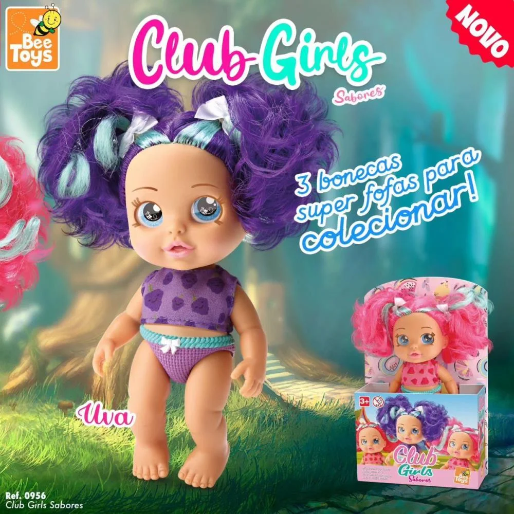Boneca Club Girls Sabores 19Cm (S) Bee Toys (Unidade) - imagem 8