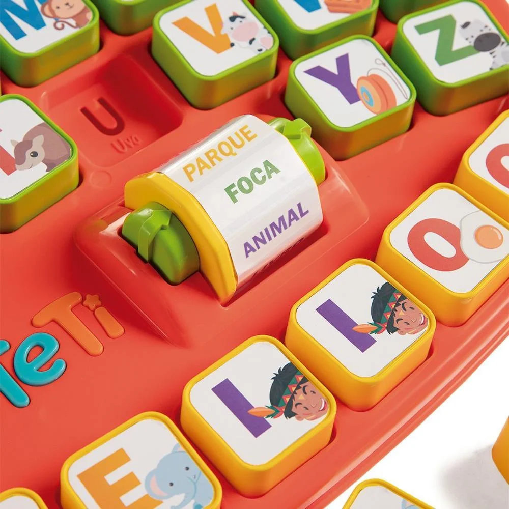 Brinquedo Educativo Monta Palavras Tateti (Unidade) - imagem 6