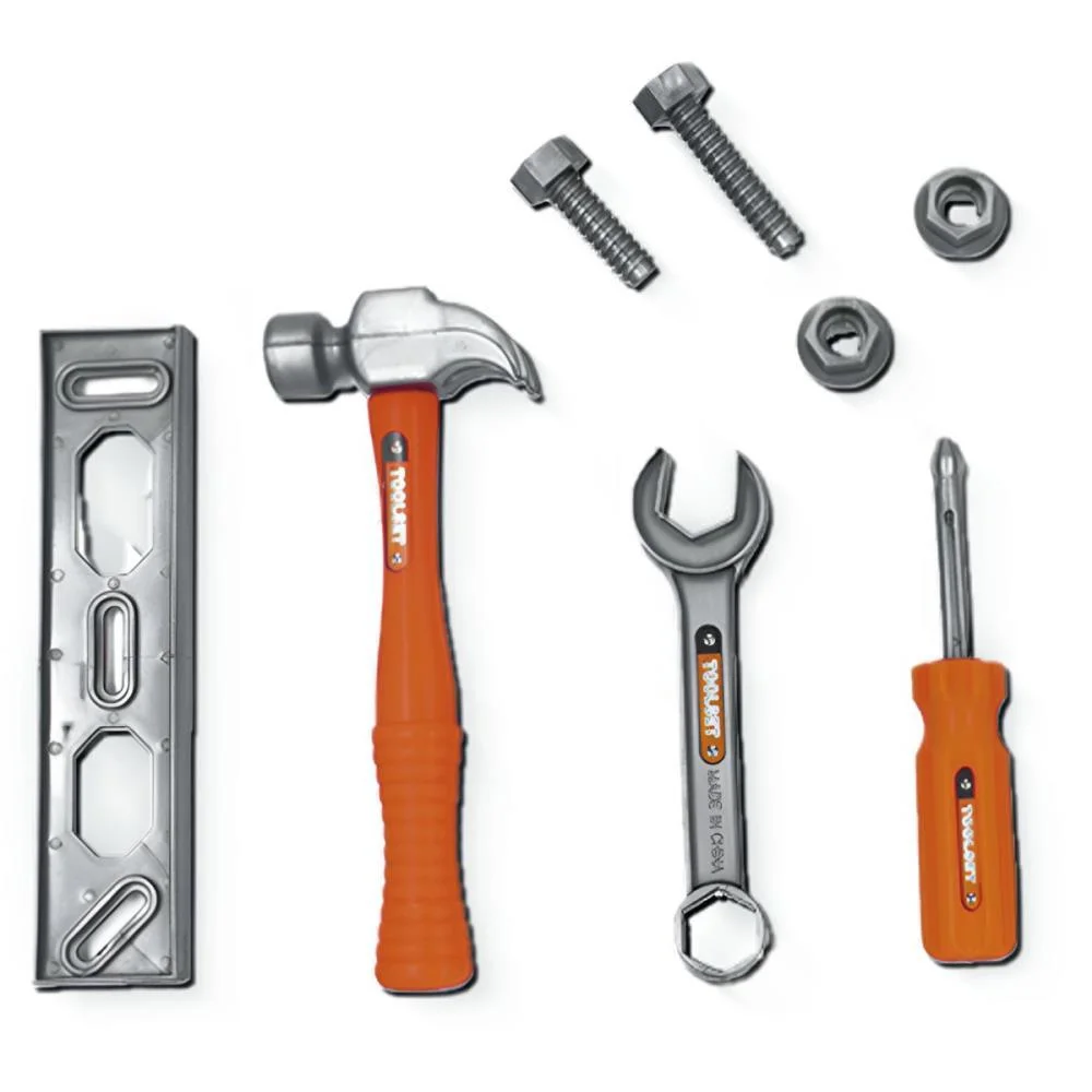 Brincando De Profissoes Kit Ferramentas Pequeno 8Pcs Pica Pau (Unidade) - imagem 2
