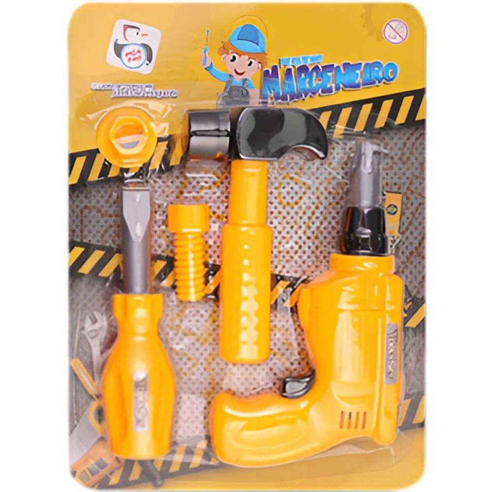 Brincando De Profissoes Pequeno Marceneiro Mod.5 5Pcs Pica Pau (Unidade) - imagem 4