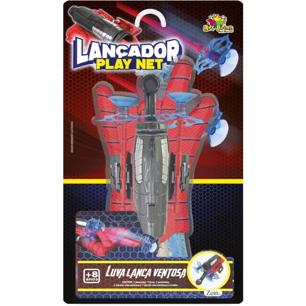 Brinquedo Diverso Luva Lanca Ventosa E Agarra Art Brink (Unidade) - imagem 7