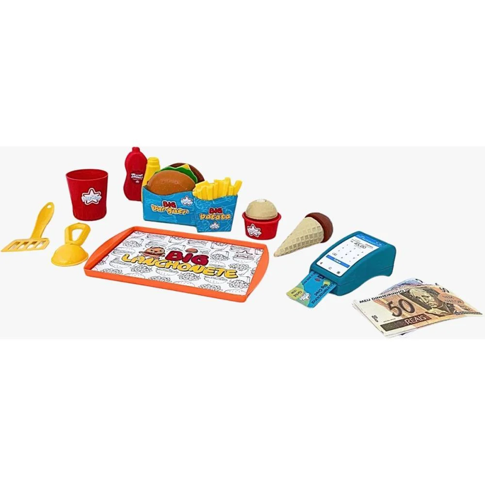 Brincando De Profissoes Big Lanchonete 56Cm Big Star (Unidade) - imagem 5