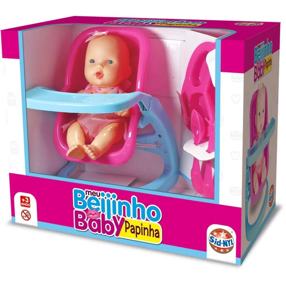 Boneca Meu Beijinho Baby Papinha Sid-Nyl (Unidade) - imagem 4