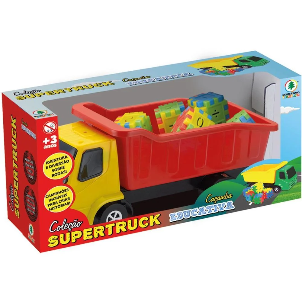 Caminhao Super Truck Cacamba Educativa Monte Libano (Unidade) - imagem 3