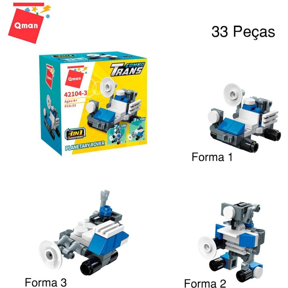 Brinquedo Para Montar Set Expedicao/Transporte 3Em(S Keepplay (Dp.c/10) - imagem 5