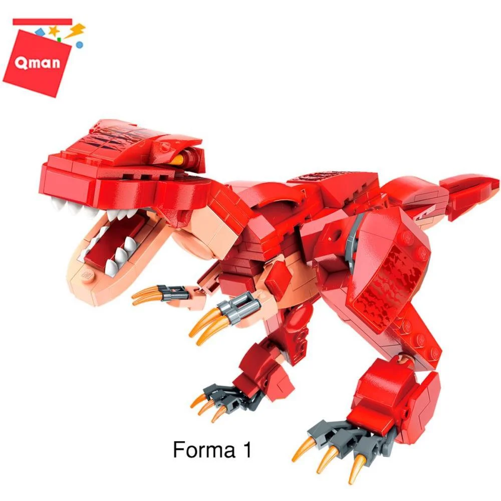 Brinquedo Para Montar Combo Dinossauros 287Pcs Vm. Keepplay (Unidade) - imagem 5