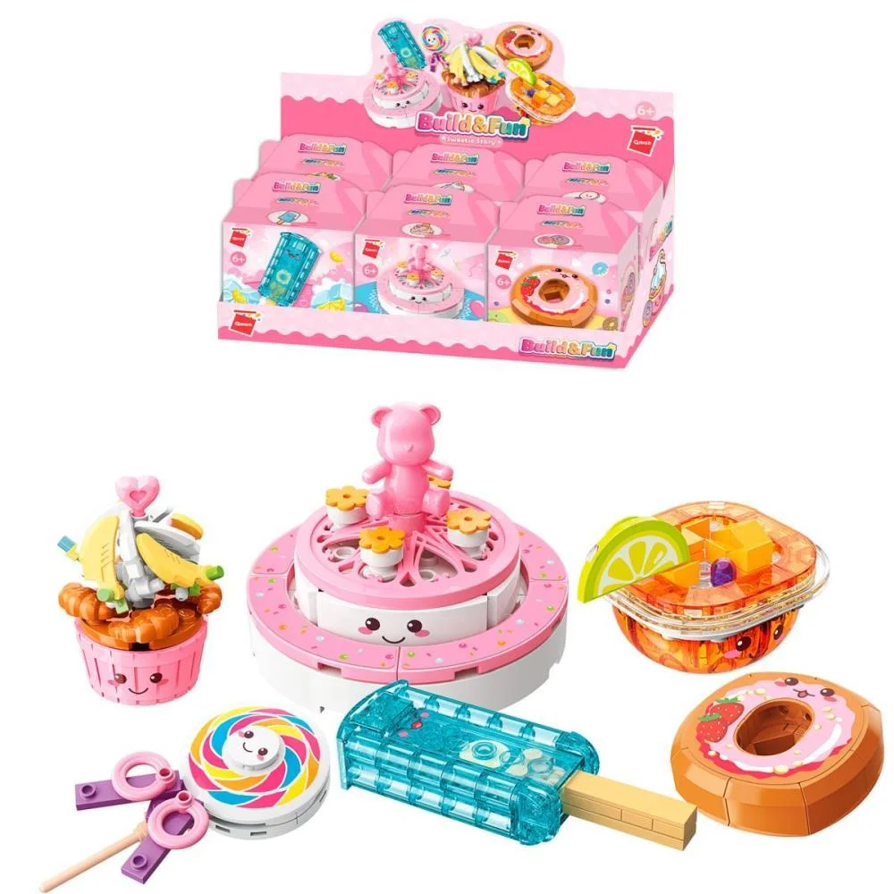 Brinquedo Para Montar Set Build Fun Comidinhas (S) Keepplay (Dp.c/06) - imagem 9
