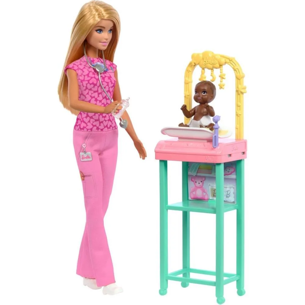 Barbie Profissoes Conjunto De Cuidados (S) Mattel (Unidade) - imagem 18