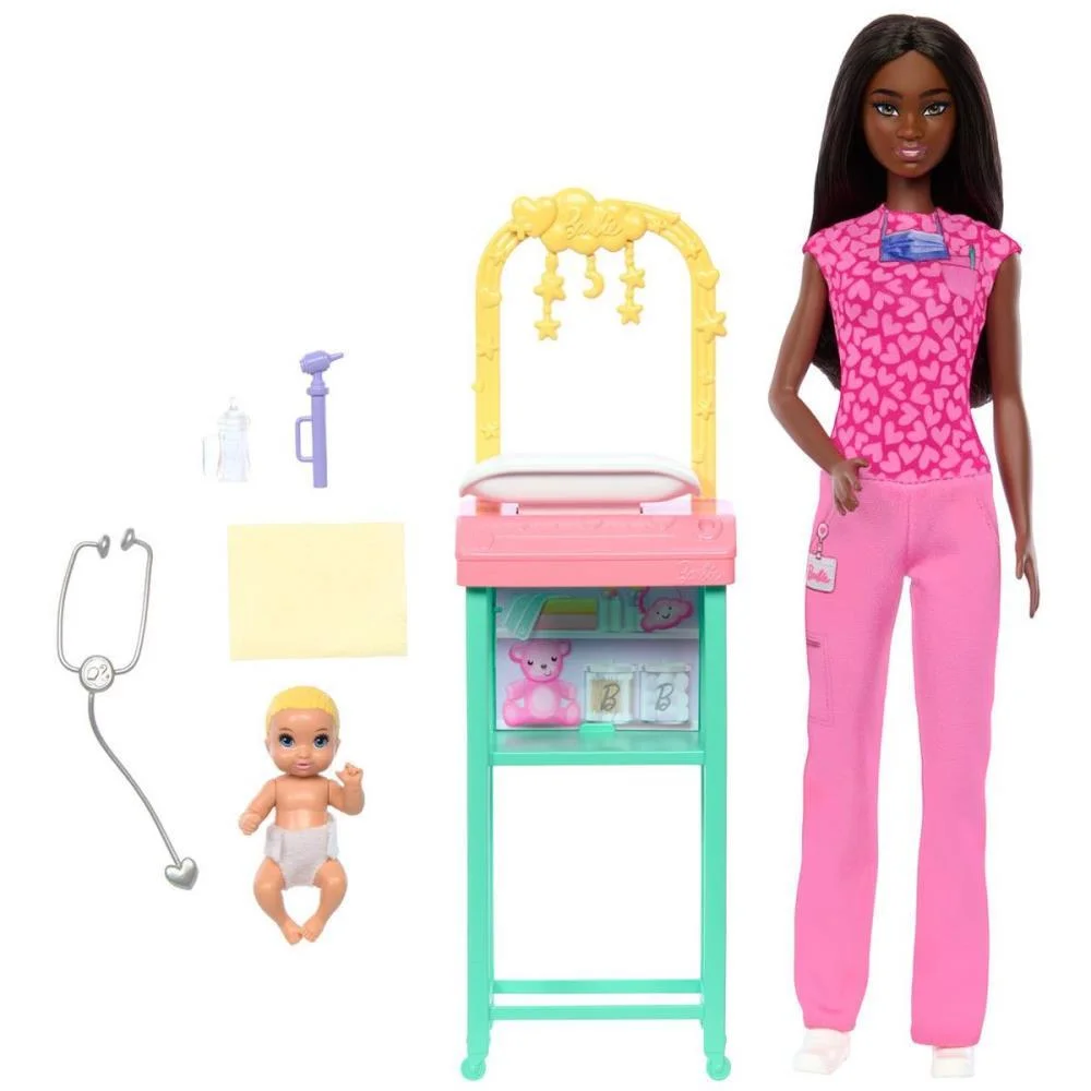 Barbie Profissoes Conjunto De Cuidados (S) Mattel (Unidade) - imagem 4