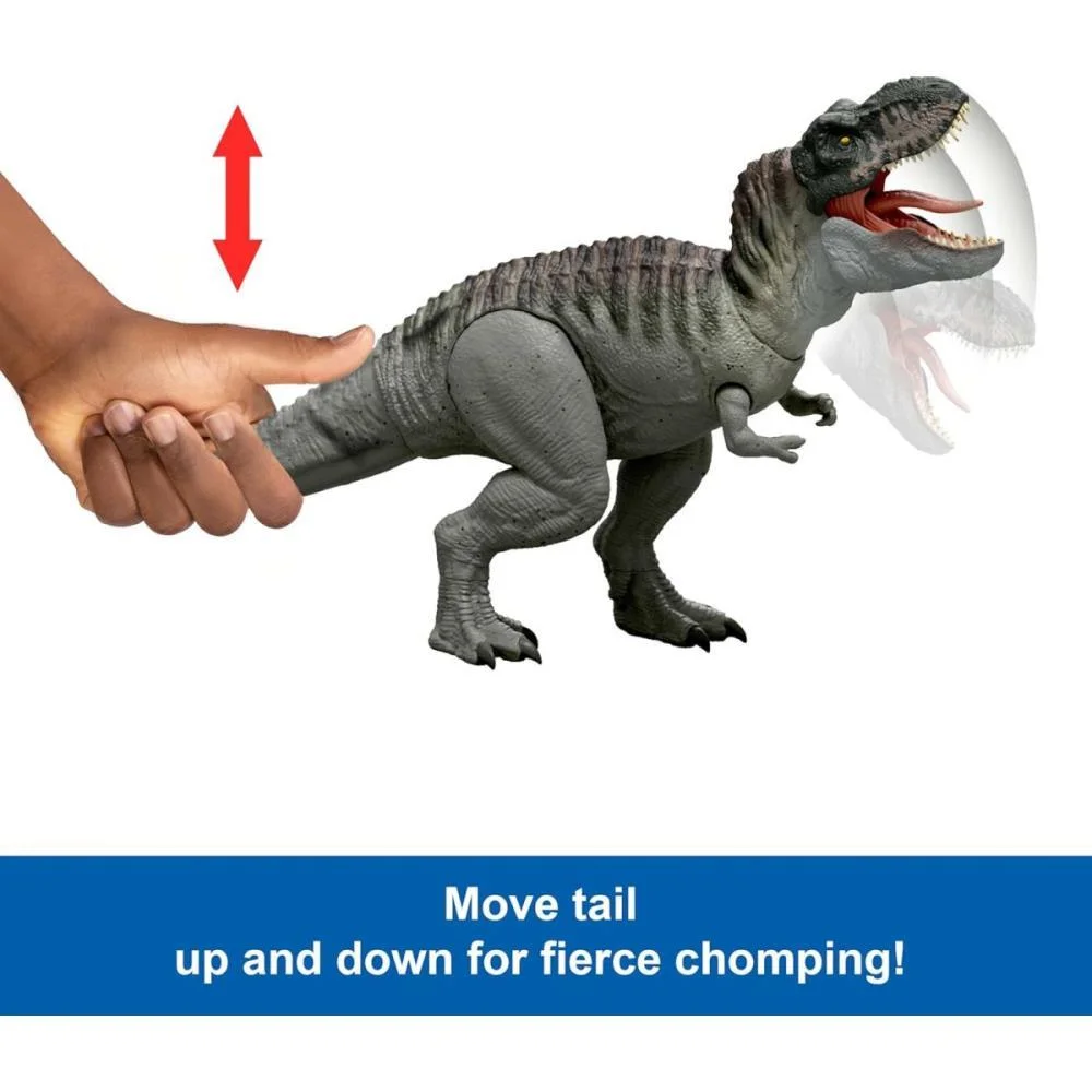 Boneco E Personagem Jw Rebirth T-Rex C/Som E Luz Mattel (Unidade) - imagem 5