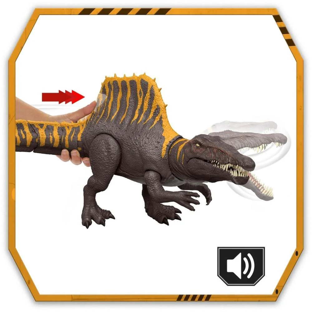 Boneco E Personagem Jw Rebirth Spinosaurus Mattel (Unidade) - imagem 4