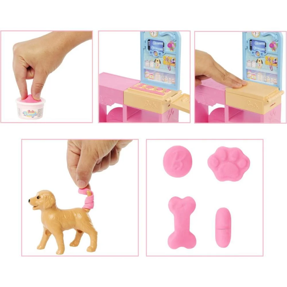 Barbie Profissoes Cj Clinica Veterinaria C/Bonec Mattel (Unidade) - imagem 5