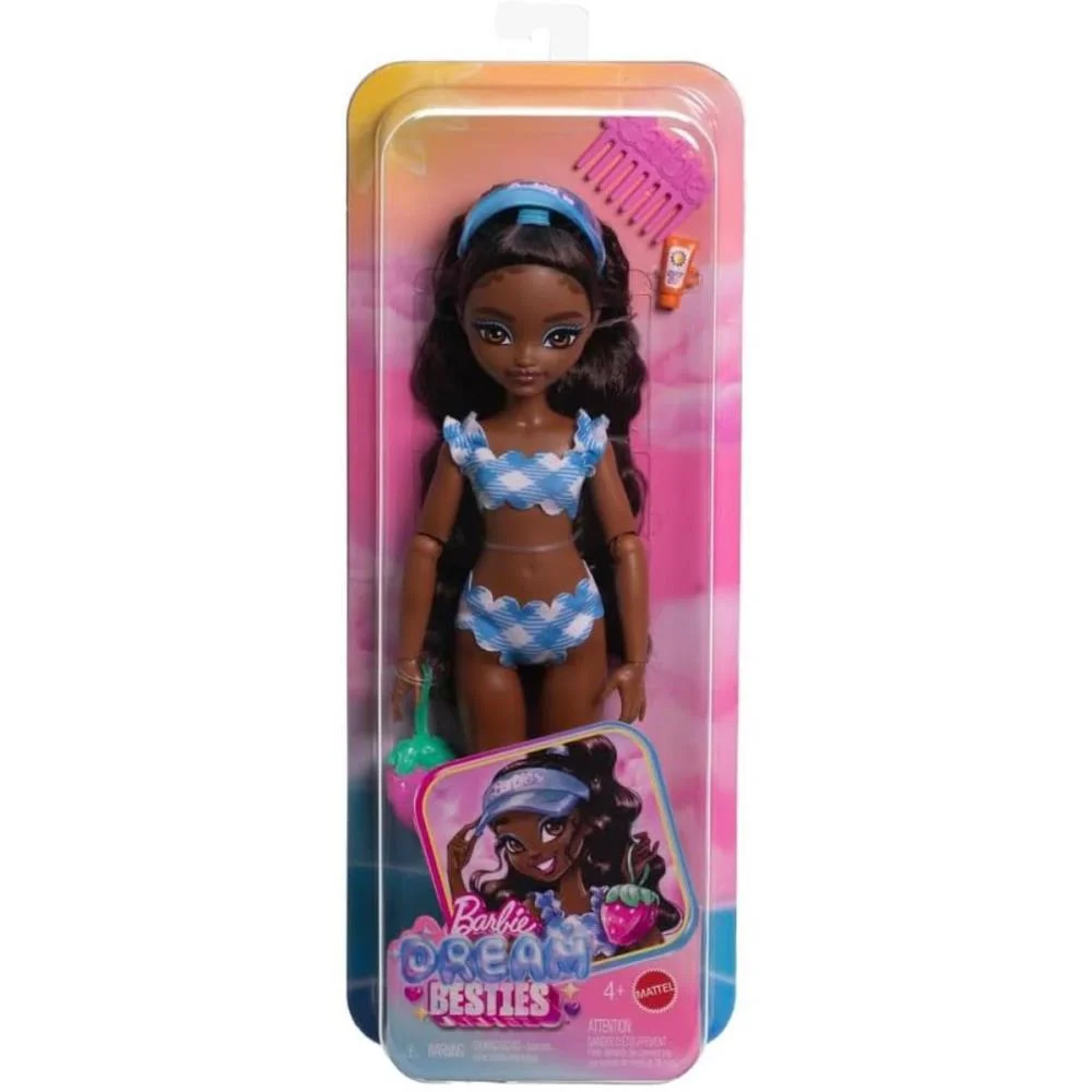 Barbie Dream Besties Broklyn Traje De Banho C/Aces. Mattel (Unidade) - imagem 7