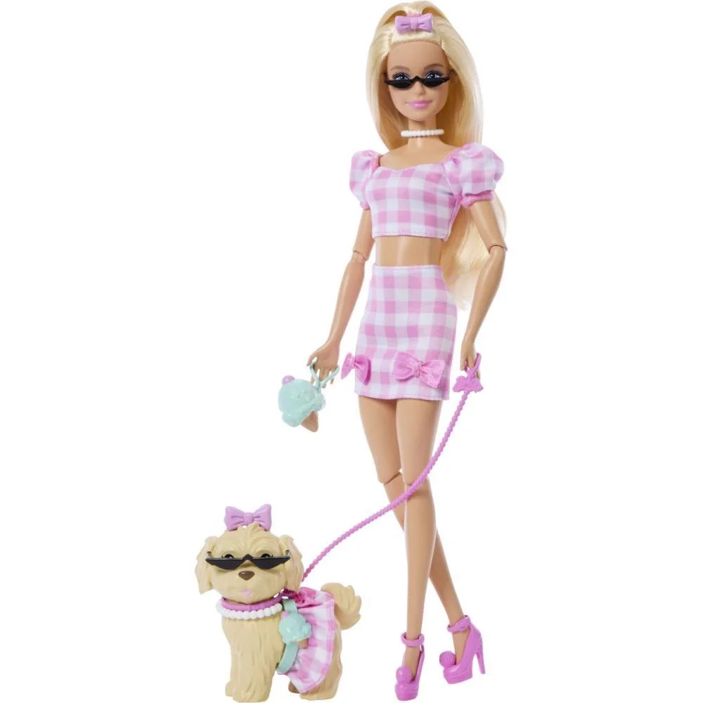 Barbie Fashion Malibu E Cão Combinação Looks Mattel (Unidade) - imagem 2