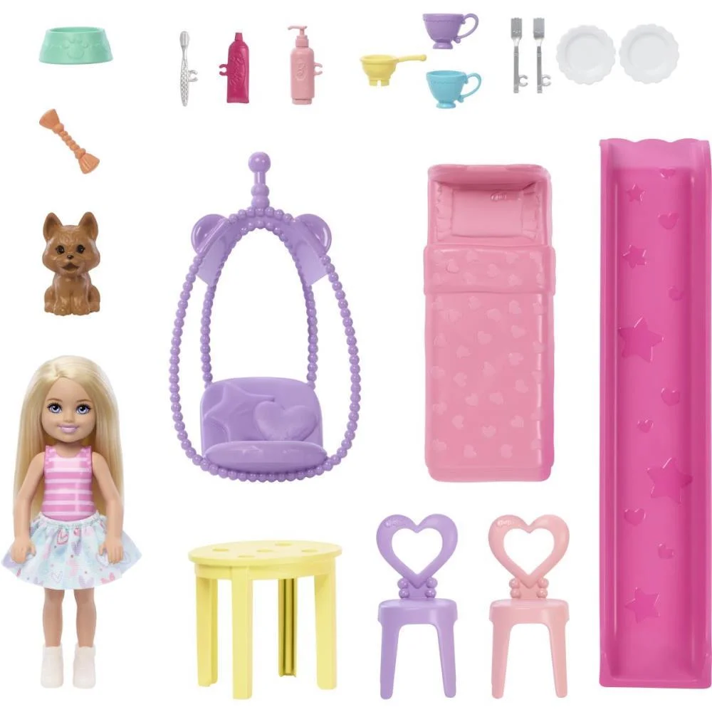 Barbie Family Casa Da Chelsea Transformavel Mattel (Unidade) - imagem 3