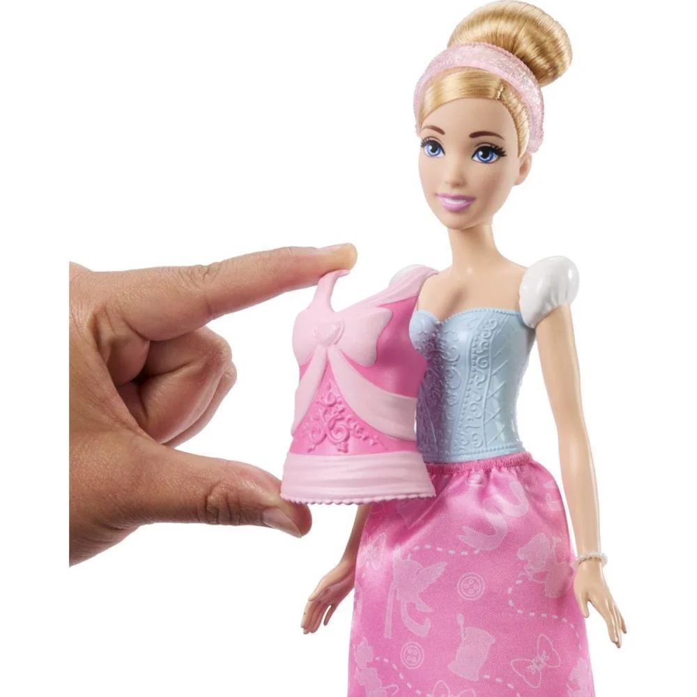 Boneca Disney Princesa Cinderela Fashio 2Em1 Mattel (Unidade) - imagem 5